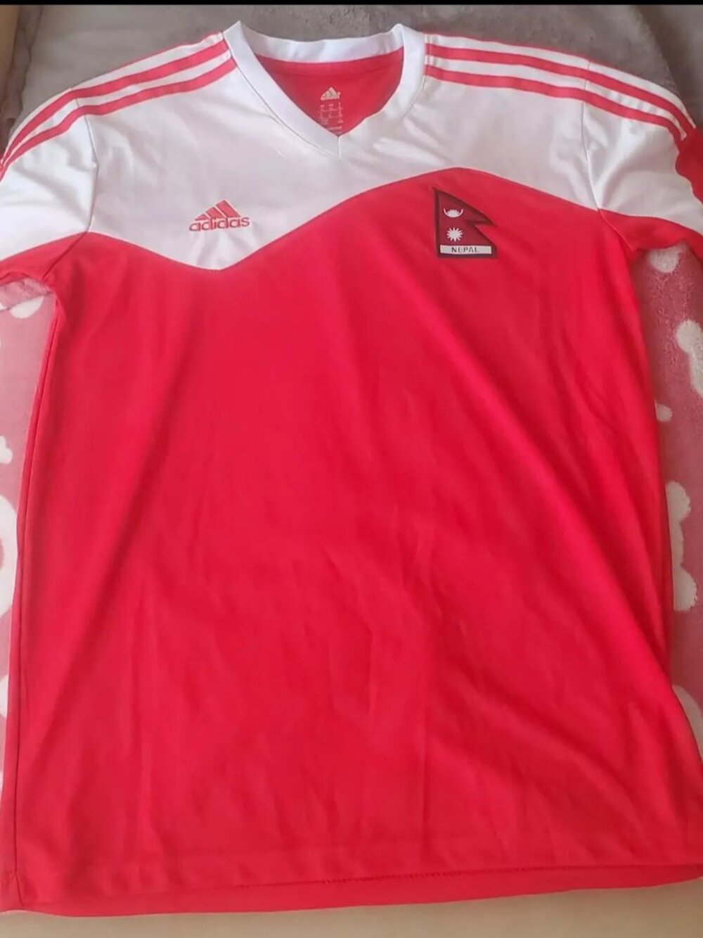 Adidas Nepal soccer jersey S